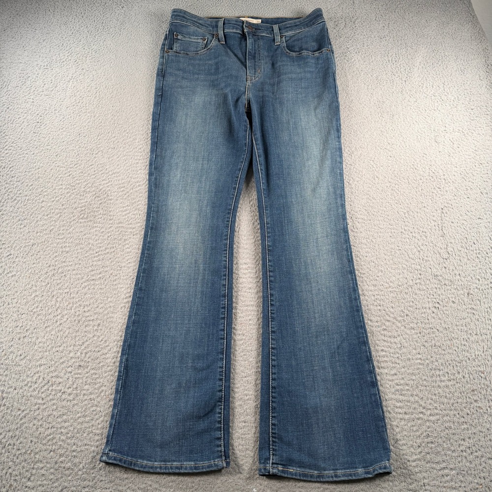 Levi's Jeans 725 High Rise Bootcut Women 31x30 Blue Stretch Denim Casual Classic